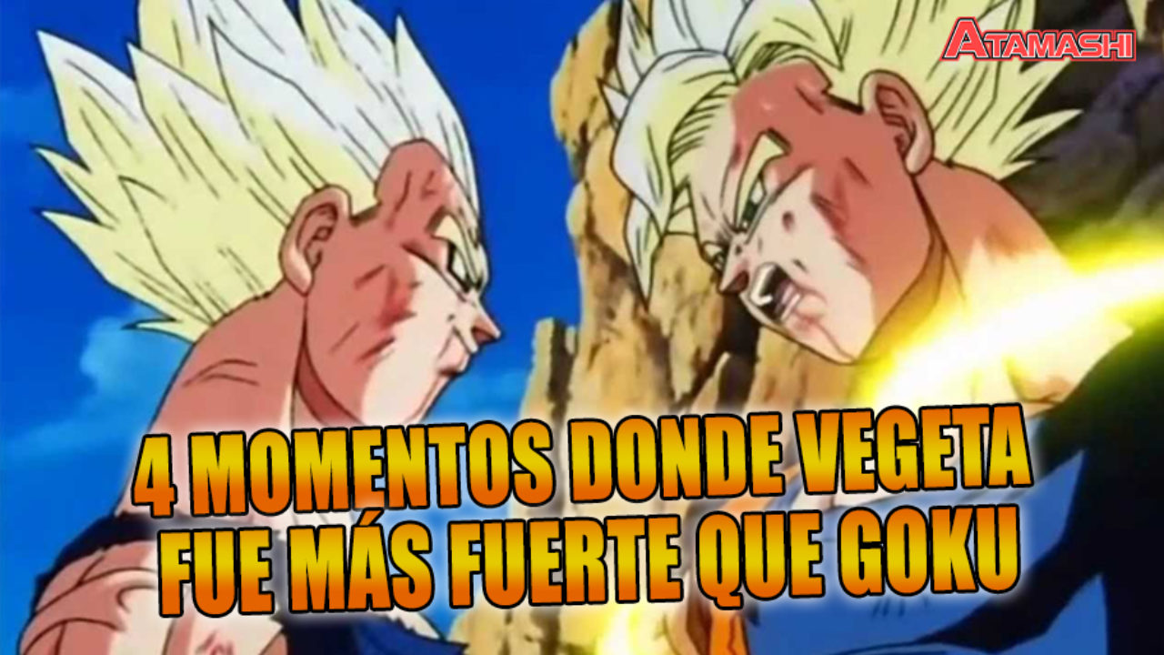 4 veces en las que Vegeta sí fue más fuerte que Goku ¿Volverá a serlo algún  día? ⋆ A-tamashi