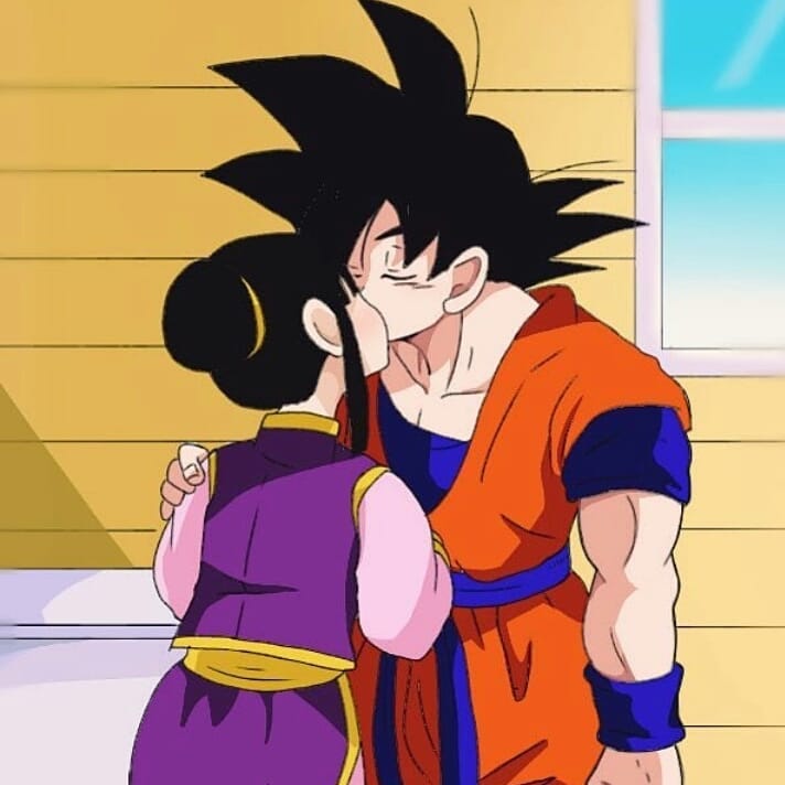 Este fan-art revela cómo hubiera sido el beso entre Goku y Milk en el anime  ⋆ A-tamashi
