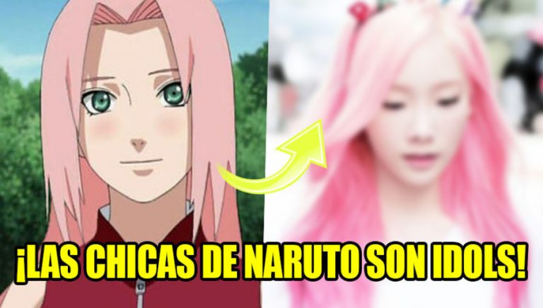 Idols K-pop son muy idénticas a las Chicas de Naruto (Y sin hacer cosplay)
