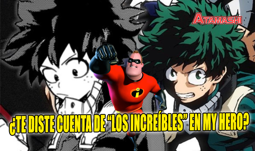 Fan Descubre Una Referencia Oculta Del Manga De My Hero Academia Hacia Los Increibles A Tamashi