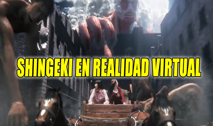 Universal Studios lanza atracción de Shingeki no Kyojin VR