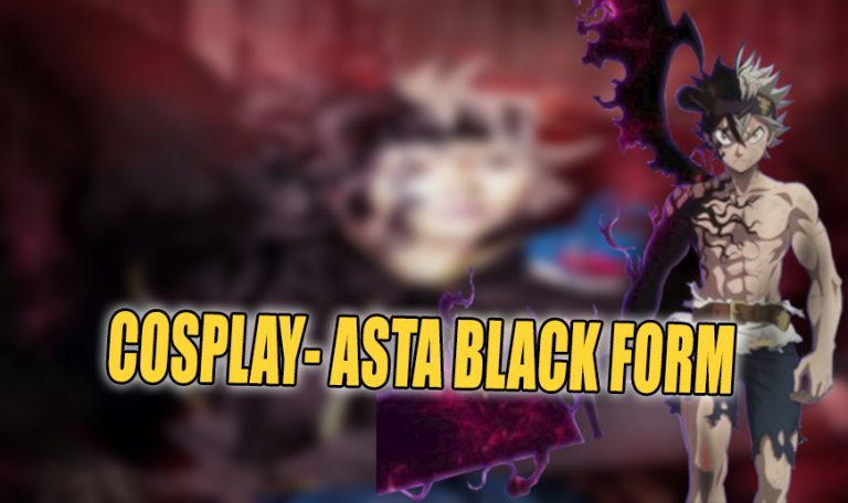 Cosplay de Asta y su Black Form