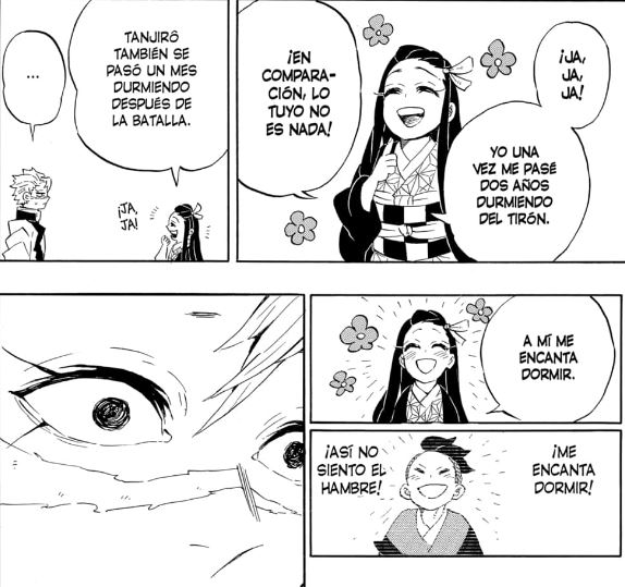 Nezuko y Sanemi