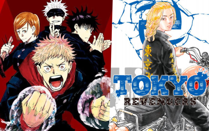 10 mangas más vendidos del 2021 ¿Quién dominó entre Jujutsu Kaisen y Kimetsu no Yaiba?