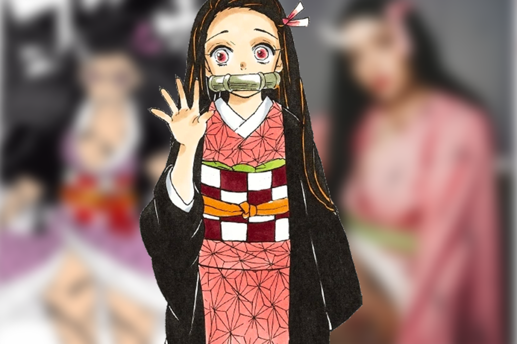 Este sexy cosplay de Nezuko en su forma demonio enamora y prepara a los fans para la segunda temporada