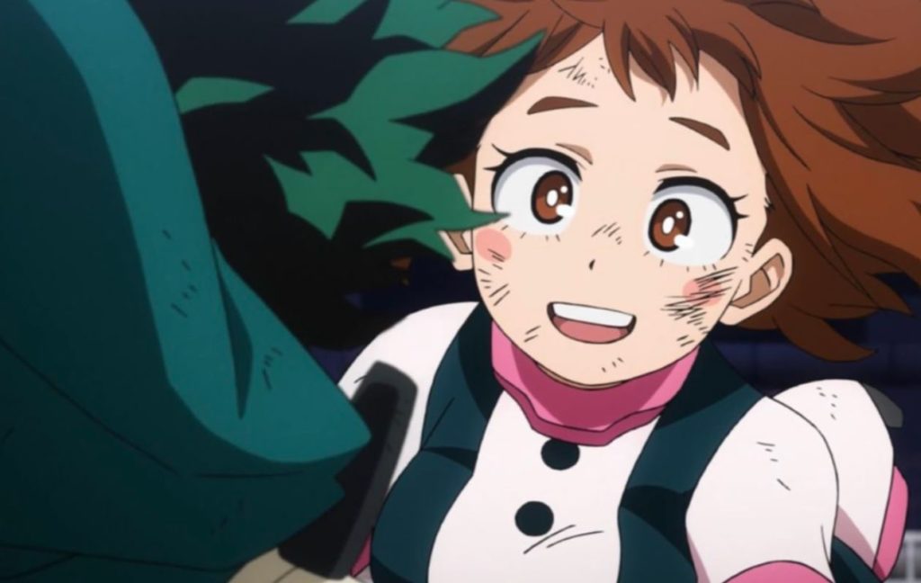 My Hero Academia establece el romance de Midoriya y Uraraka con los fans emocionados