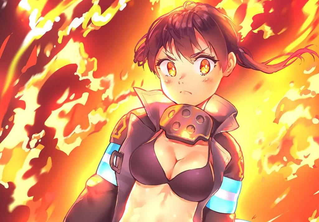 Este cosplay de Tamaki de Fire Force hace que las cosas se calienten en el fandom